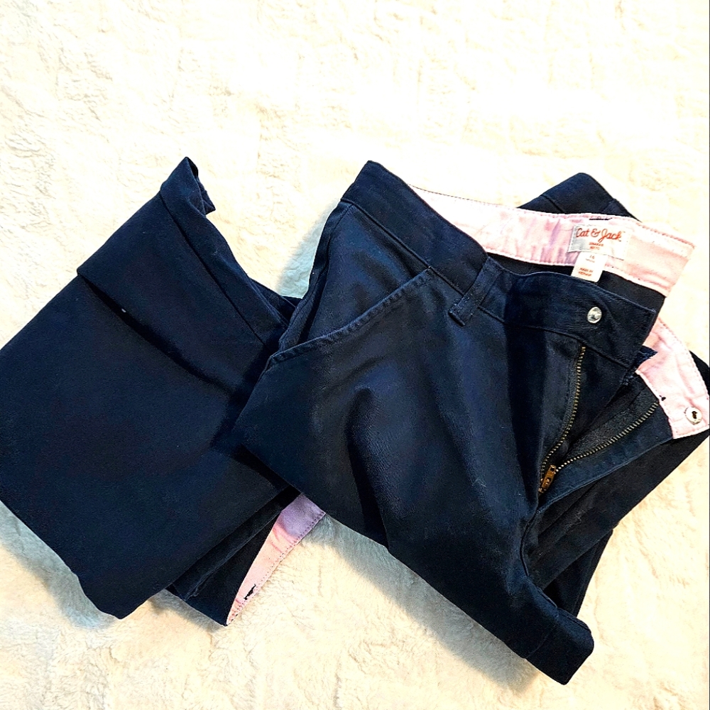 Cat and jack size 16 teen uniform pants